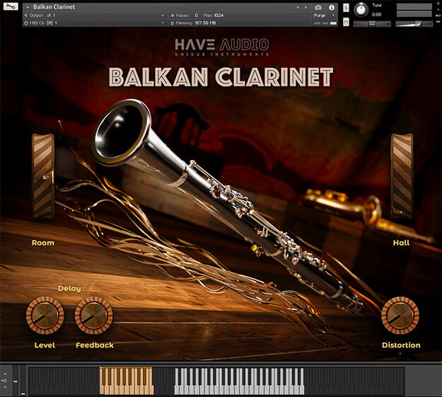 Get 60% off Balkan Clarinet by Have Audio (Kontakt Instrument). The discounted price is $31.60.