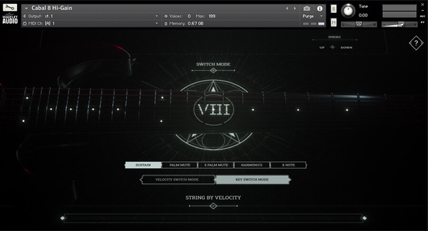 Cabal 8 Elements: Hi-Gain interface