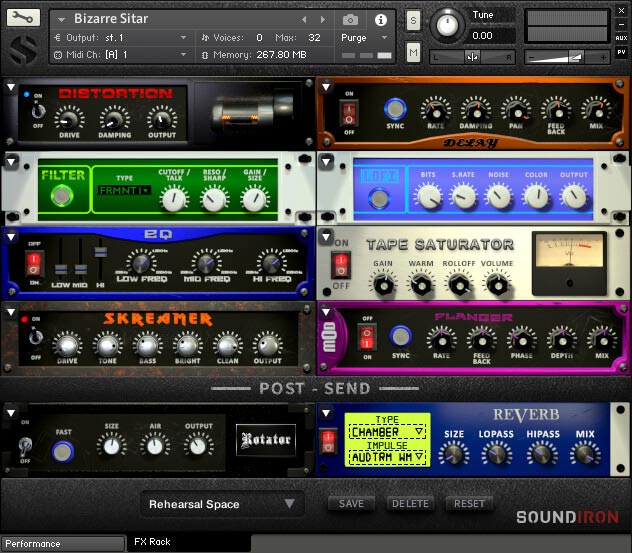 Bizarre Sitar - UI 3