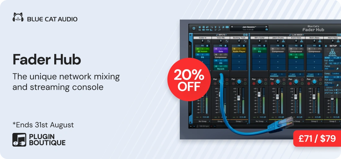 Blue Cat Audio Fader Hub Sale