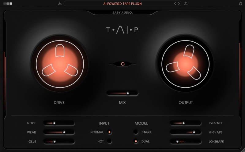 BABY Audio - TAIP - Black GUI