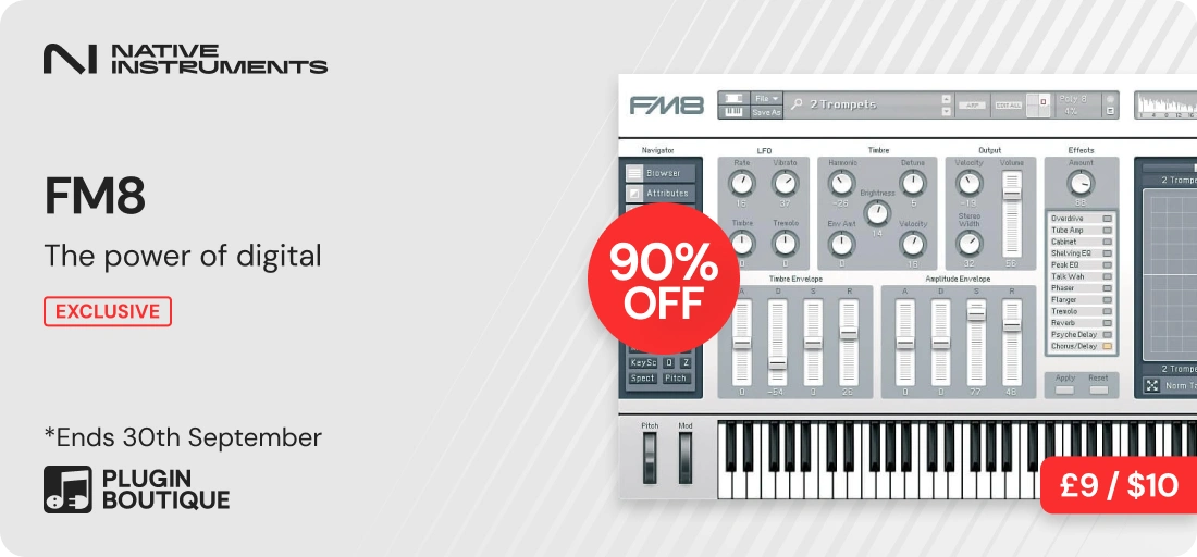 Native Instruments FM8 $10 Sale (Exclusive)