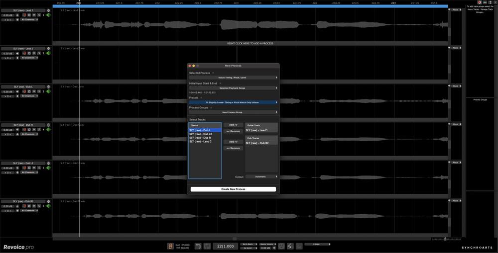 Synchro Arts Revoice Pro 5 - UI 2