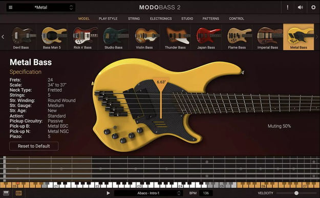 MODO BASS Metal Bass screenshot