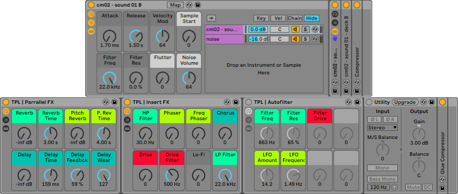 Cassette Mallets.02 for Ableton User Interface