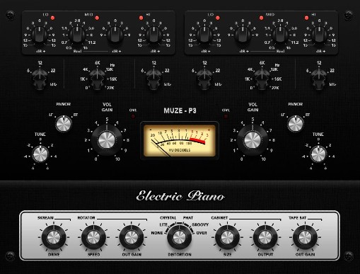 Muze Max & Neo - E Pianos GUI