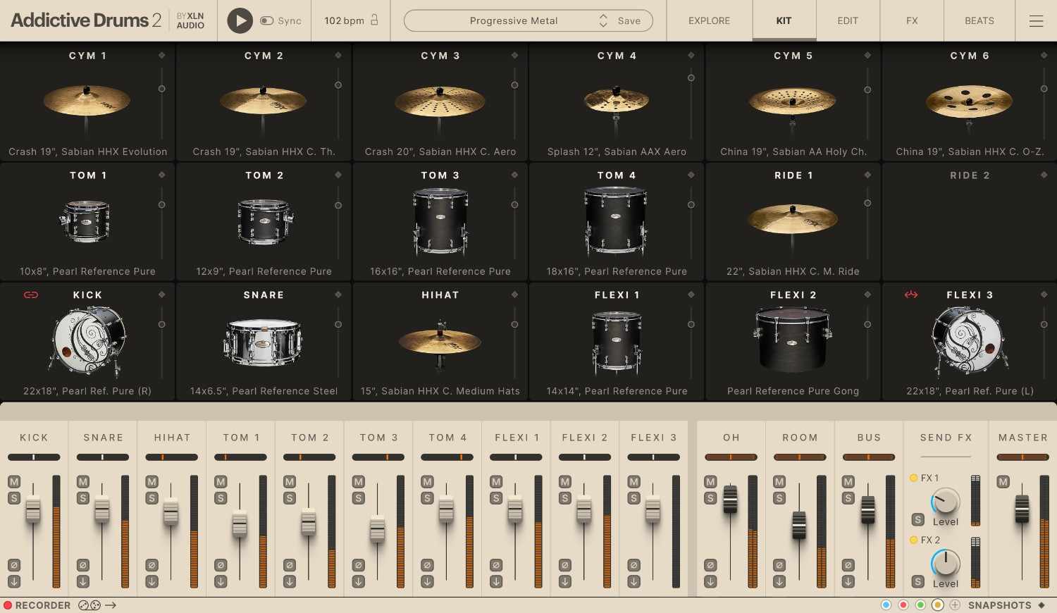 Progressive Metal ADpak - Kit