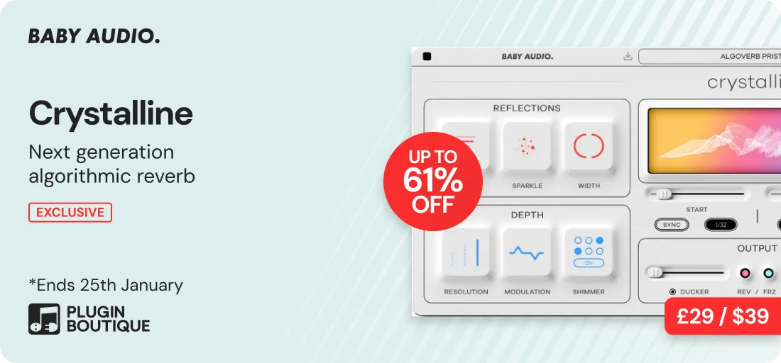 Baby Audio Crystalline New Year Sale (Exclusive)