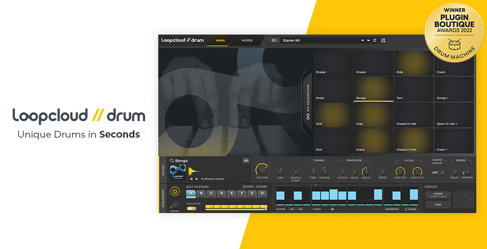 Loopcloud DRUM - Main Image