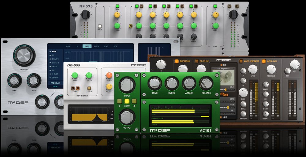 McDSP Emerald Pack - Noise Reduction, Reverb & Unique