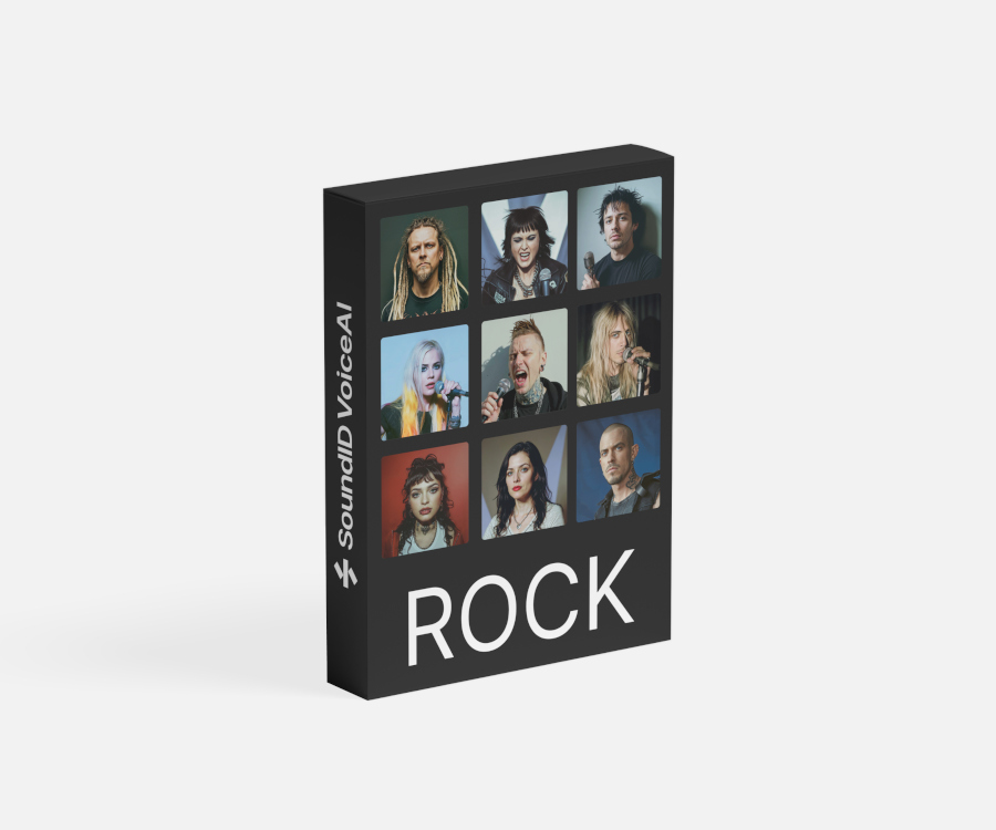 SoundID VoiceAI Rock Voices Expansion Pack