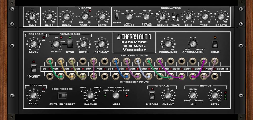 Cherry Audio Rackmode Signal Processors - Vocoder (Instrument)
