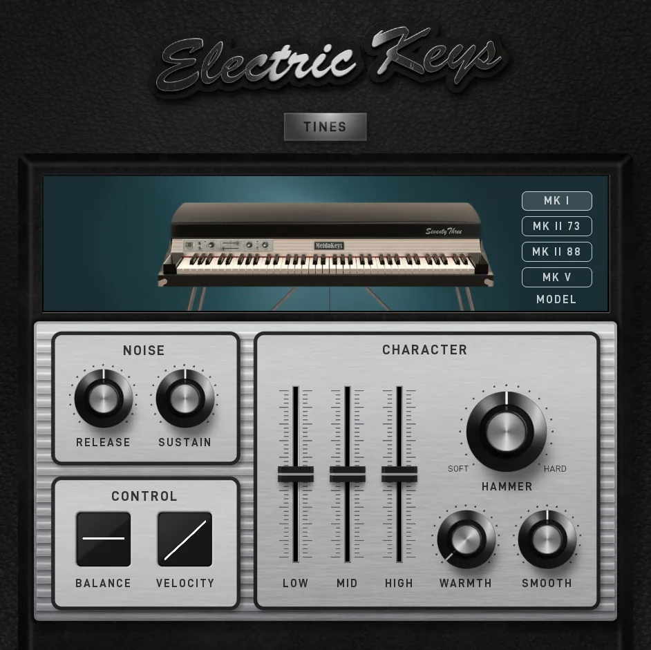 Electric Keys - Tines