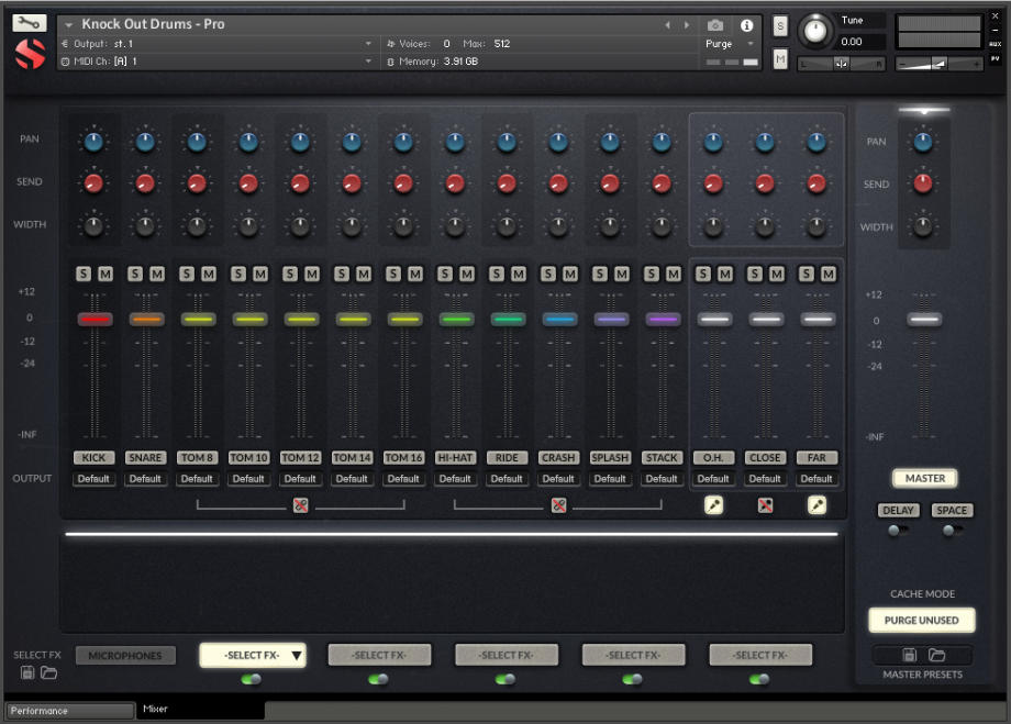 Knockout Drums - UI 4