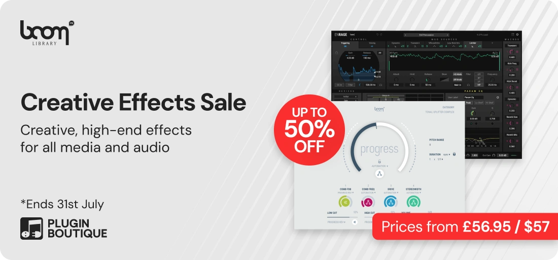 BOOM Creative Effects Sale