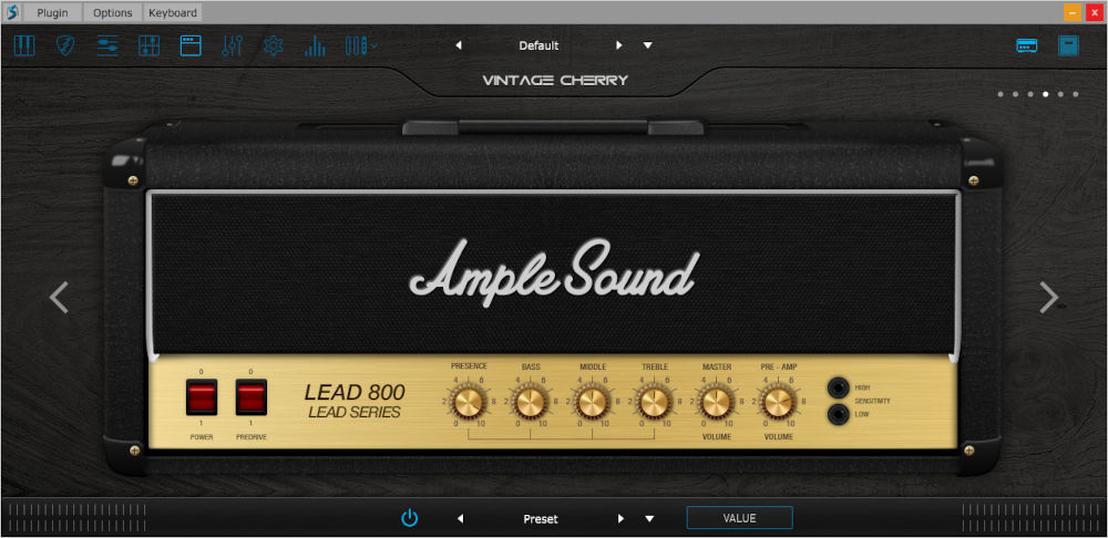 Ample Guitar Vintage Cherry - UI 5