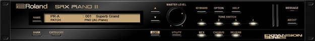 SRX PIANO II screenshot