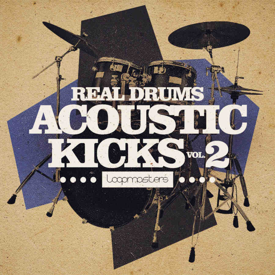 Real Drum Acoustic Kicks 2 - Square