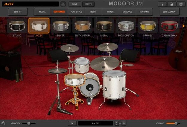 MODO DRUM Kit – Jazzy screenshot