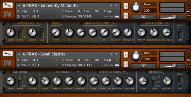 6-Trax interface