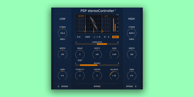 PSP StereoController2 interface