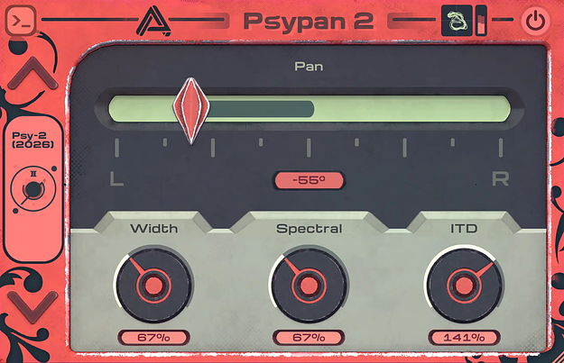 Psypan 2 interface