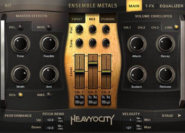 Ensemble Metals Collection screenshot