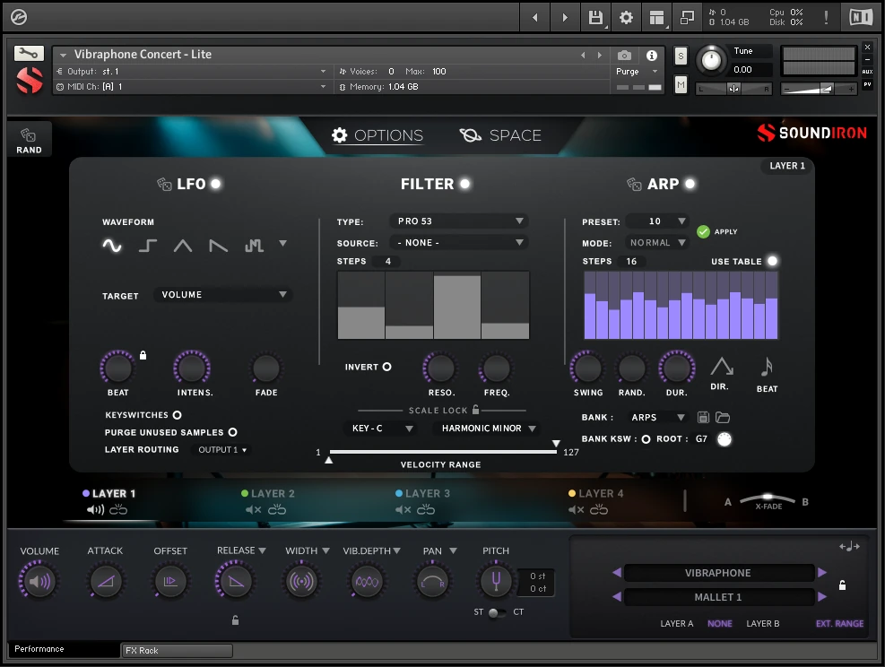 Concert Vibraphone - UI 2