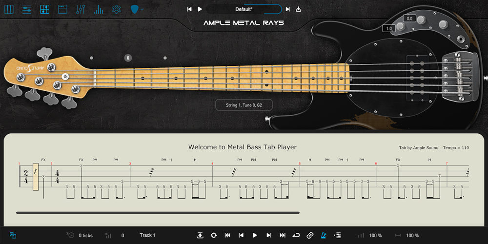 Ample Metal Ray5 - UI 3