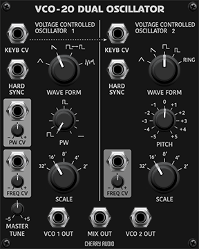VCO-20 Dual Osc Module