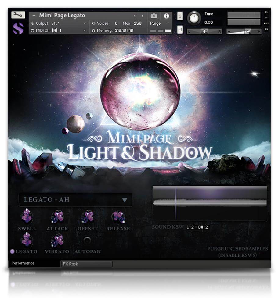 Mimi Page - User Interface 3 (Legato)