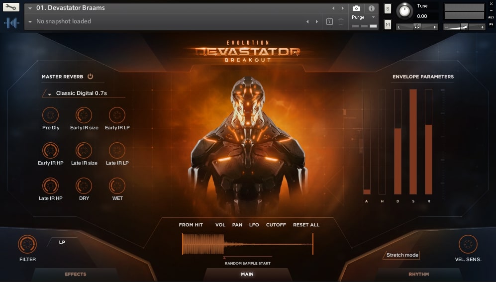 Keepforest Evolution: Devastator Breakout Pro - GUI 1
