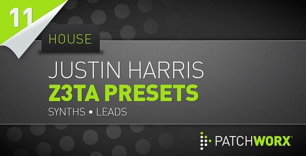 Justin Harris House Synths – Z3ta Presets screenshot