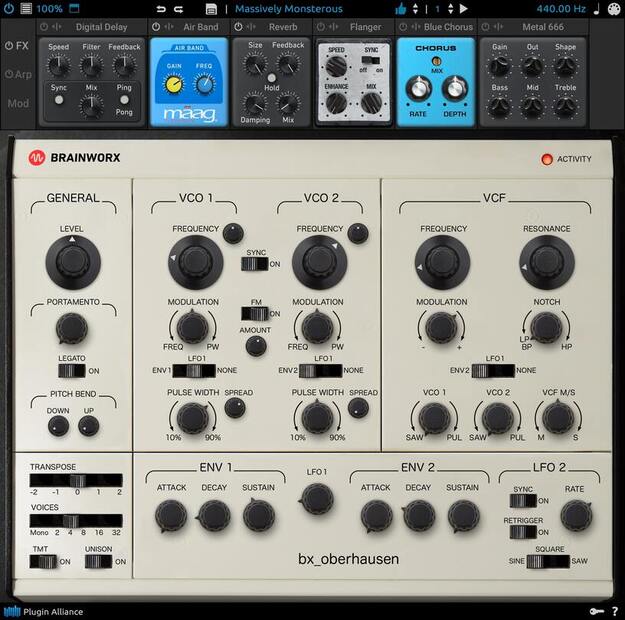 DTM・DAW BRAINWORX BX_OBERHAUSEN Brainworx bx_oberhausen - Plugin Alliance