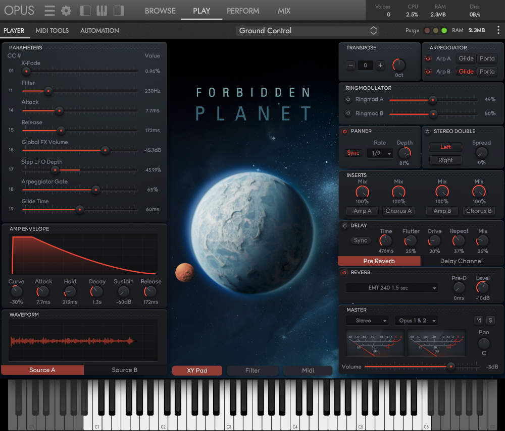 Forbidden Planet- UI 1