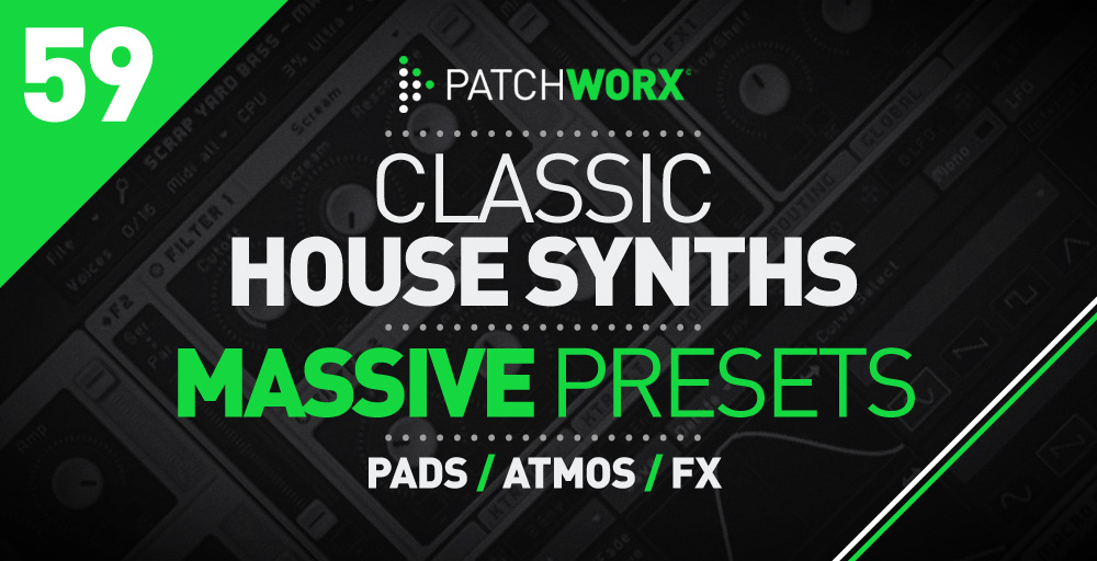 Classic House Synths - Massive Presets - Rectangle Image