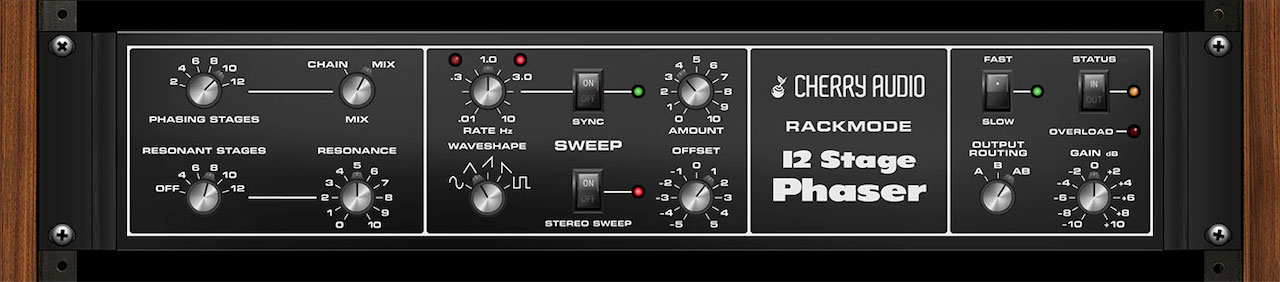 Cherry Audio Rackmode Signal Processors - Phaser