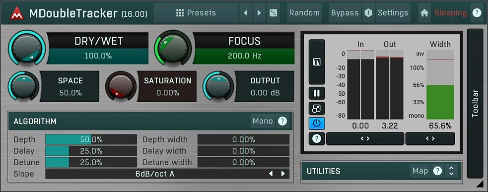 MDoubleTracker - User Interface 2