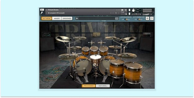 Trivium Drums interface