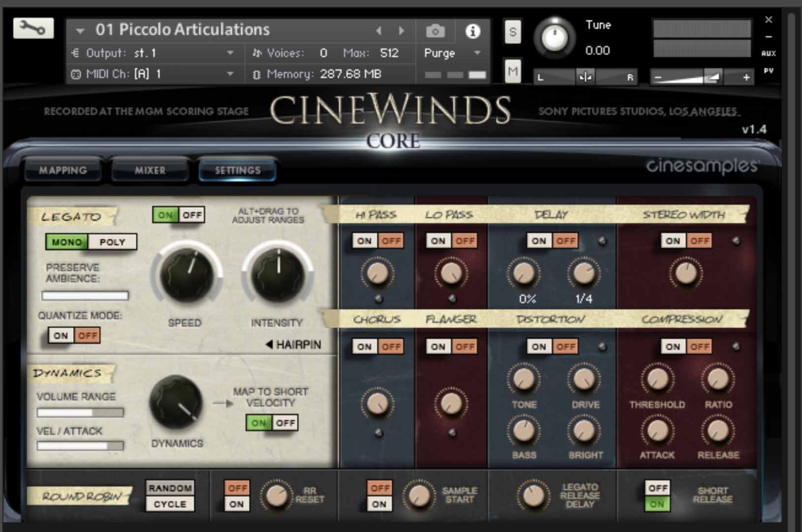 CineWinds Core 3
