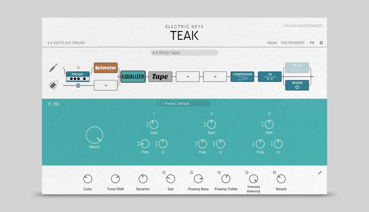 Electric Keys - Timber Duo - UI 2