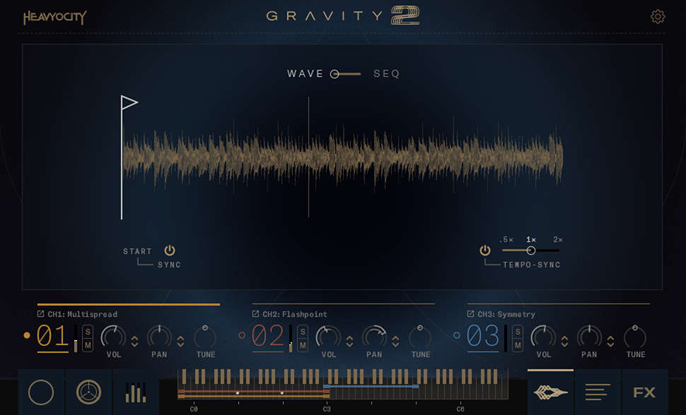 Heavyocity Gravity 2 UI - Wave