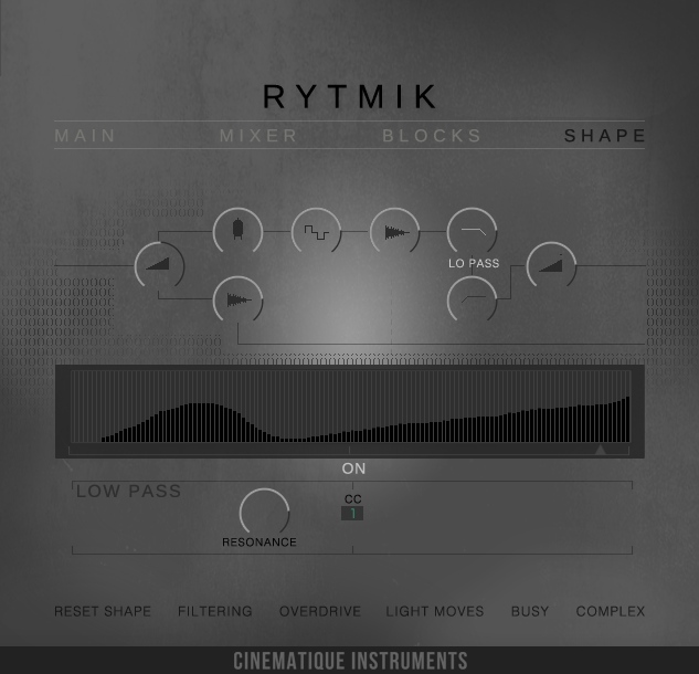 Cinematique Instruments Rytmik - User Interface 03