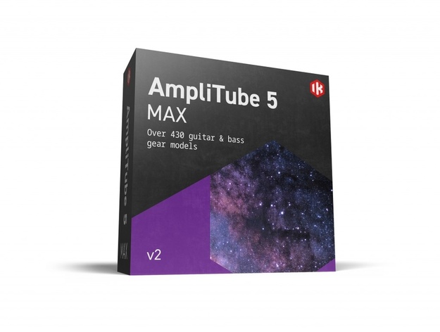 AmpliTube MAX ソフトウェア音源 IK Multimedia「AmpliTube 5 MAX v2」の使い方・バージョン違い
