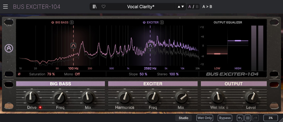 BUS Exciter-104 - GUI