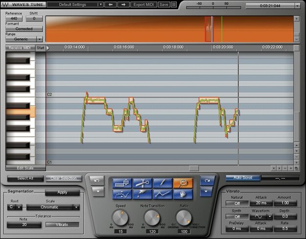 Waves Tune screenshot