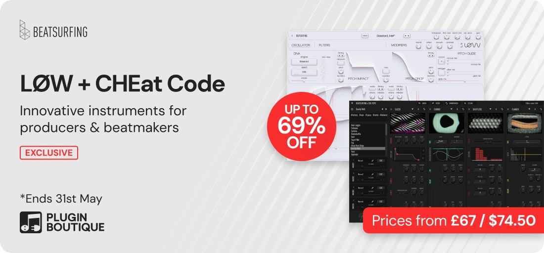 BEATSURFING LØW + CHEat Code Sale (Exclusive)