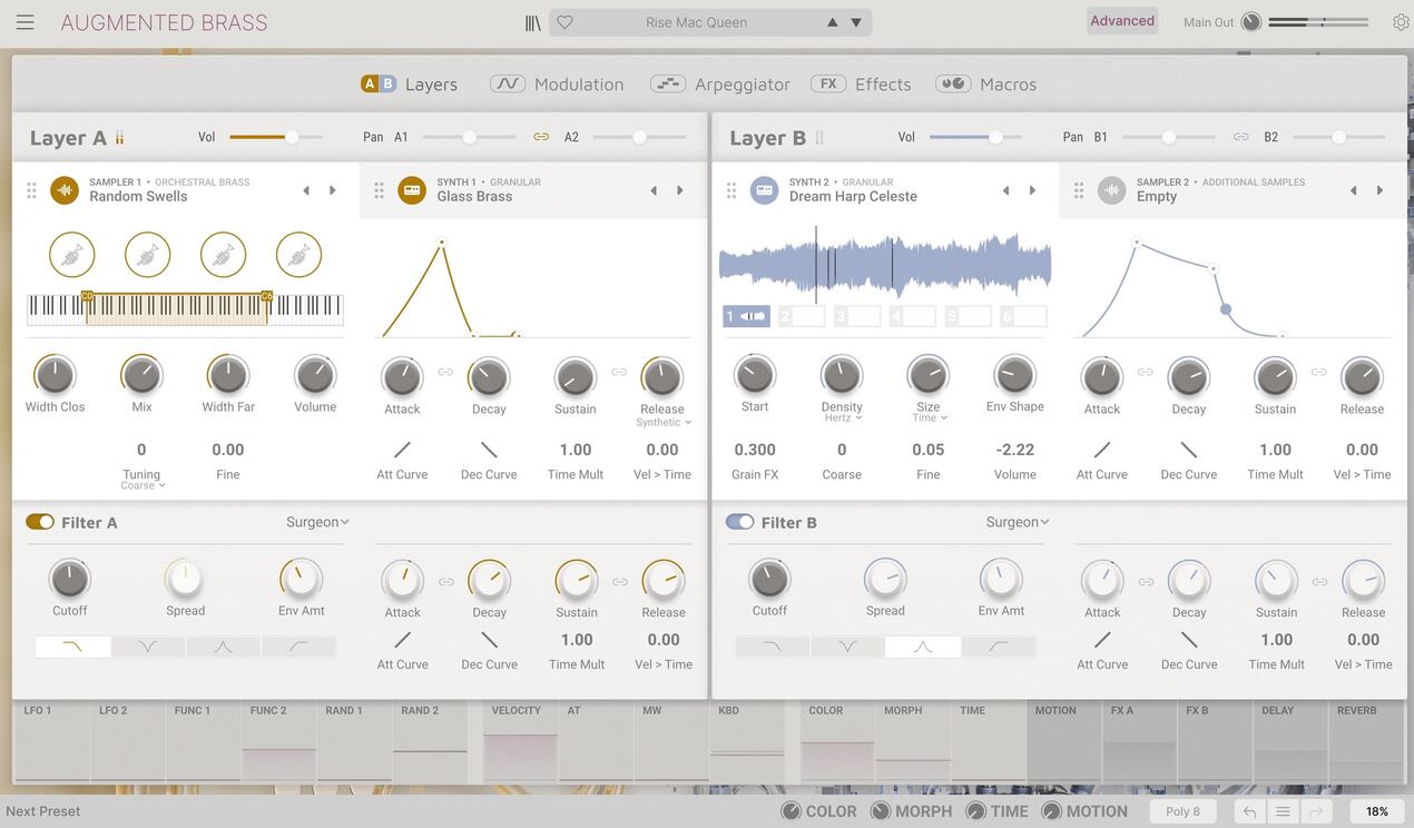 Arturia Augmented Brass - Advanced