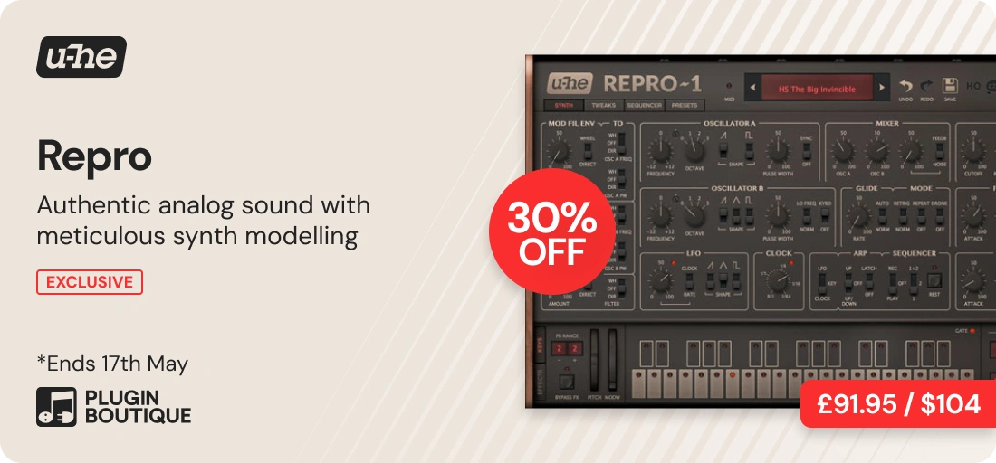 u-he Repro Superbooth Special Sale (Exclusive)