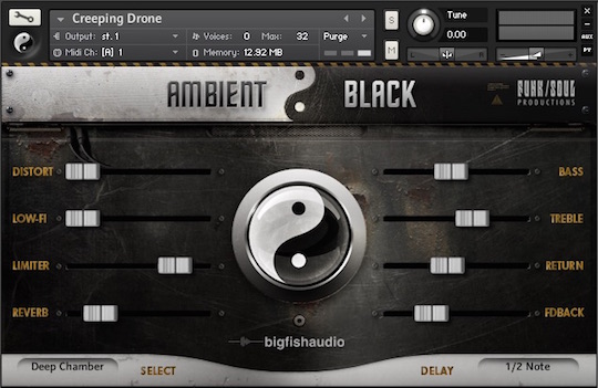 Big Fish Audio Ambient Black - UI Image 2